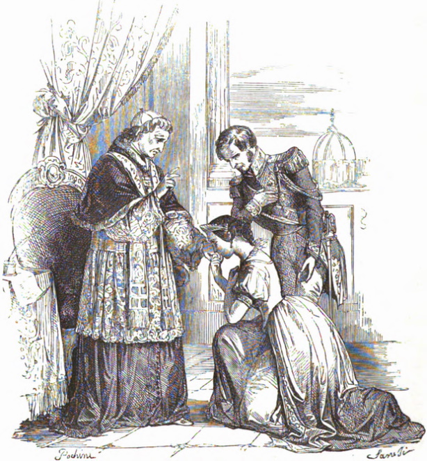 FERDINANDO I VISITA IN ROMA PAPA PIO VII
