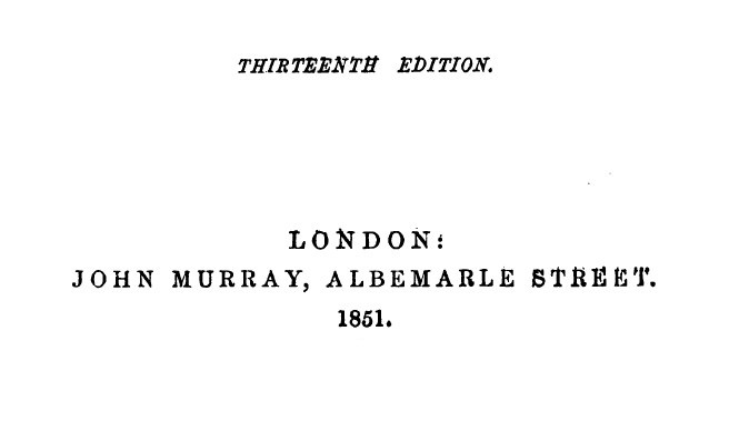 Gladstone's Letters - 1851 - THIRTEENTH EDITION