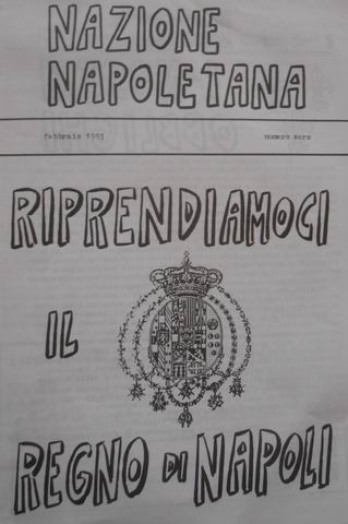 La Nazione Napoletana - febbraio 1993 - numero zero