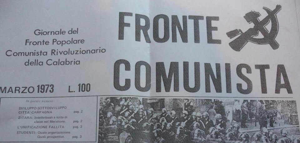 Fronte Comunista – giornale del Fronte Popolare Comunista Rivoluzionario