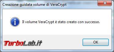 Come creare file contenitore criptato VeraCrypt