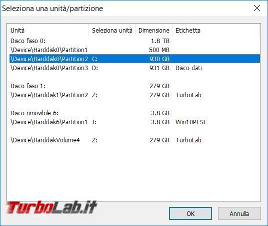 Come criptare disco sistema Veracrypt