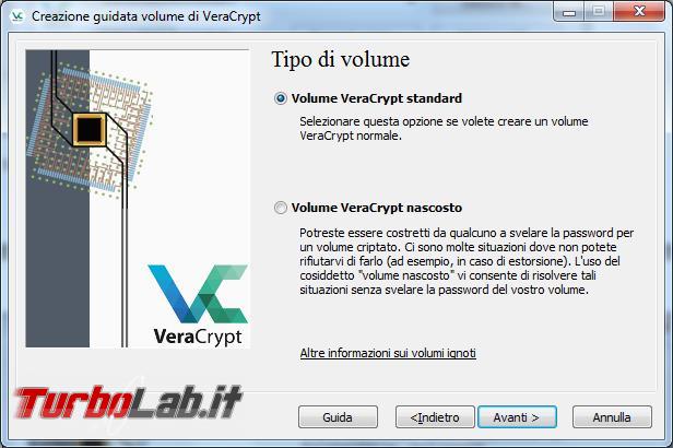 Come criptare partizioni, dischi USB pendrive Veracrypt