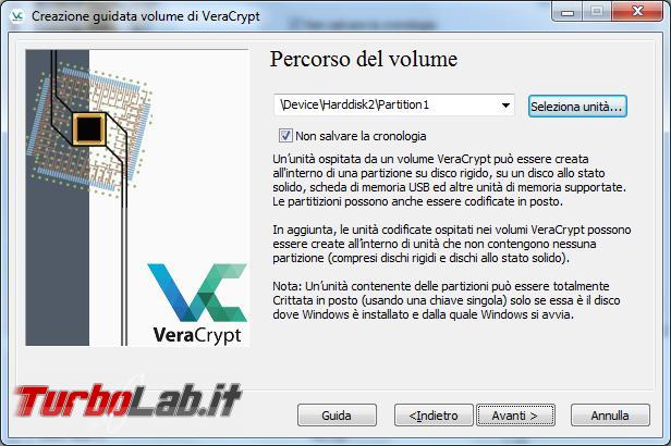 Come criptare partizioni, dischi USB pendrive Veracrypt