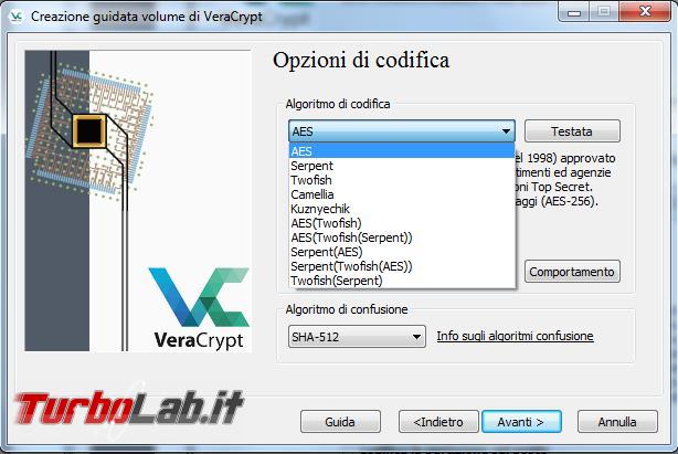 Come criptare partizioni, dischi USB pendrive Veracrypt