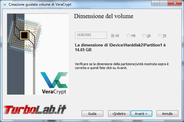 Come criptare partizioni, dischi USB pendrive Veracrypt