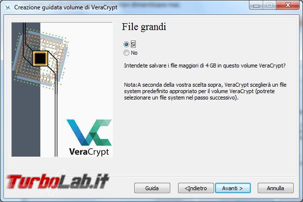 Come criptare partizioni, dischi USB pendrive Veracrypt