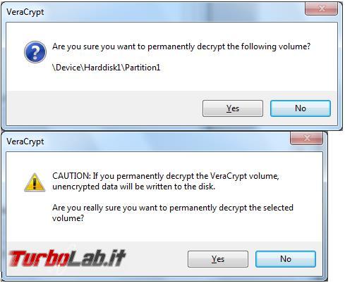 Come criptare partizioni, dischi USB pendrive Veracrypt
