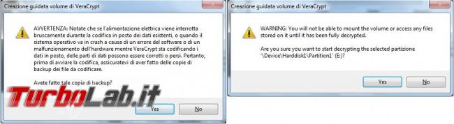 Come criptare partizioni, dischi USB pendrive Veracrypt