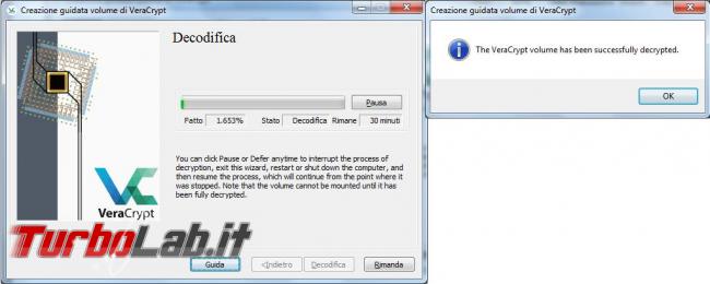 Come criptare partizioni, dischi USB pendrive Veracrypt